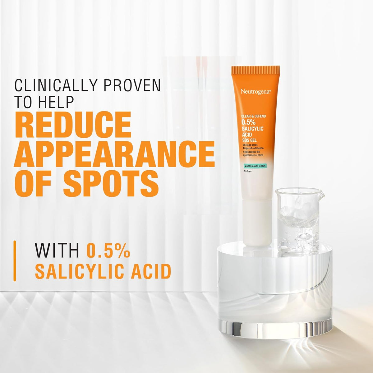 Neutrogena Clear & Defend SOS Gel, 15ml (0.5% Salicylic Acid)