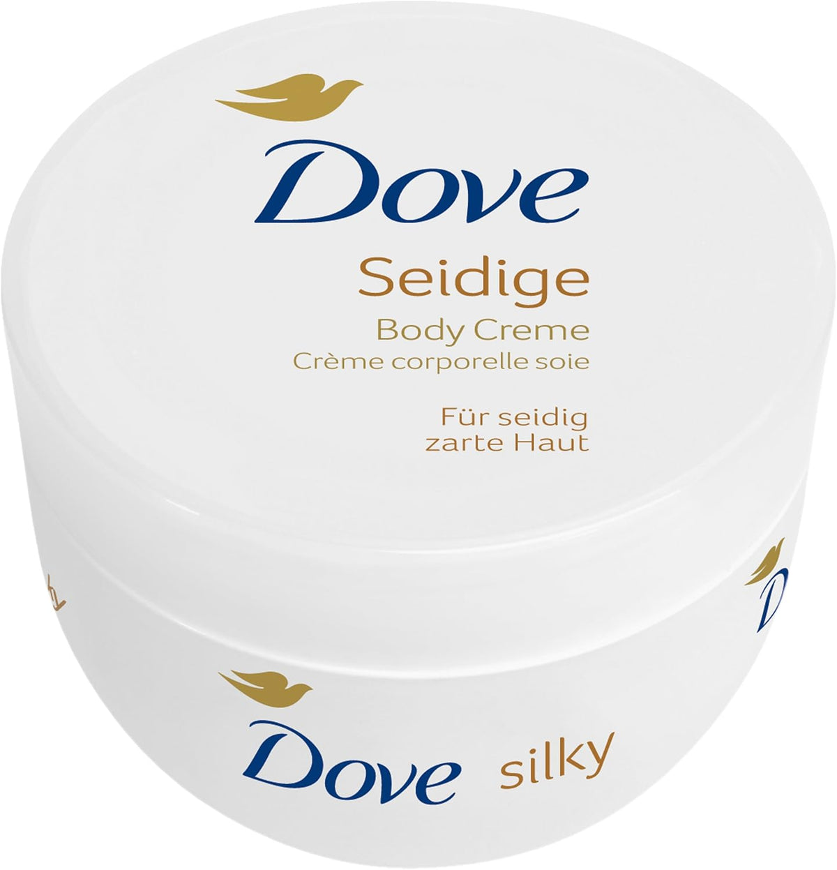 Dove Body Silk Cream for Dry Skin, 300 ml