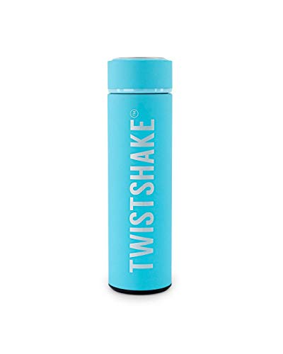 Twistshake Hot or Cold Bottle 420ml Pastel Blue