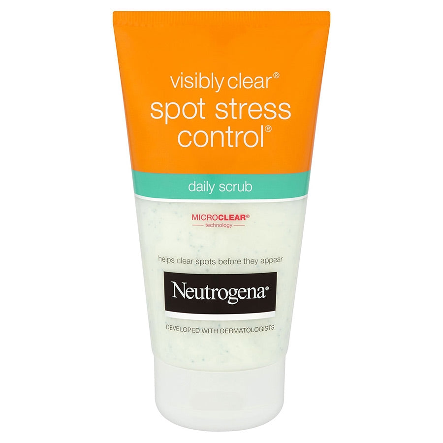 Neutrogena Visibly Clear Spot Stress Control Daily Scrub, 150 ml