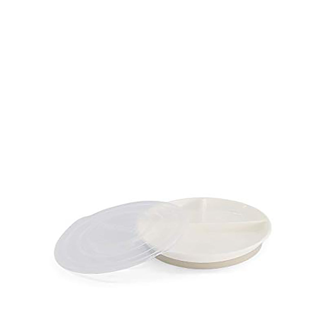 Twistshake Divided Plate – 6+ Months – white