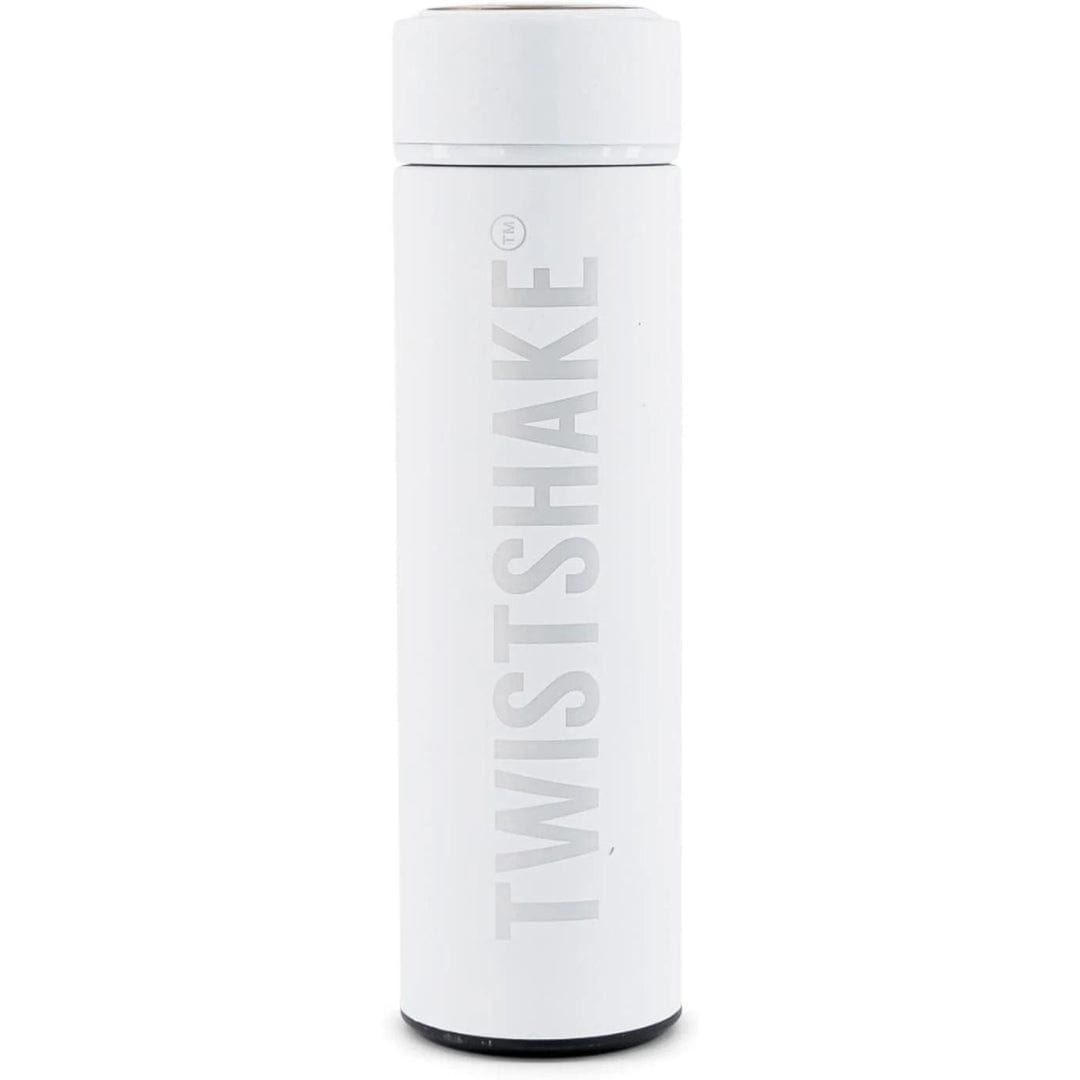 Twistshake Hot or Cold Bottle for Baby, Thermo, BPA Free, 420ml, White