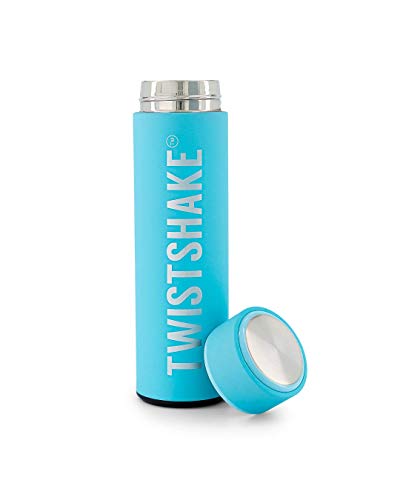 Twistshake Hot or Cold Bottle 420ml Pastel Blue
