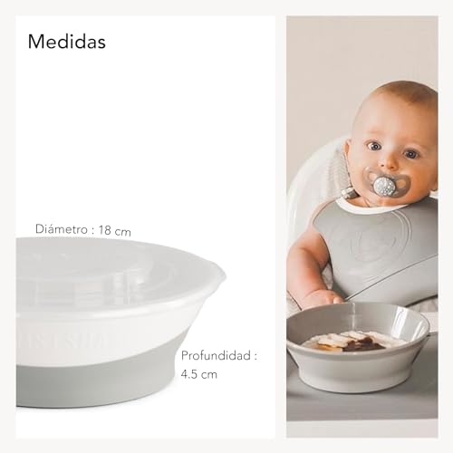 Twistshake Bowl – 6+ Months – White