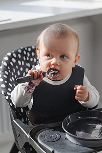 Twistshake Learn Cutlery – Stainless Steel – 12+ Months – Black