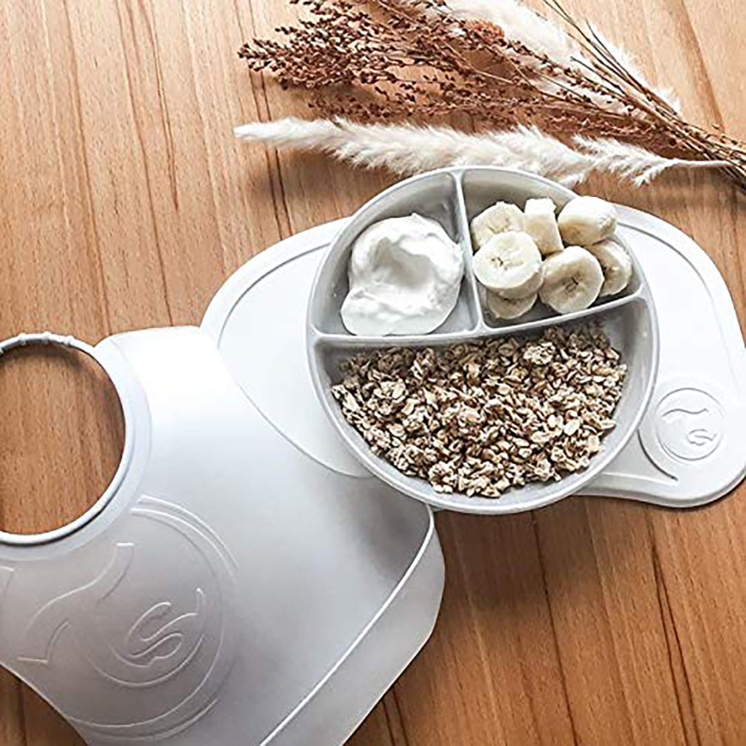 Twistshake Divided Plate – 6+ Months – white