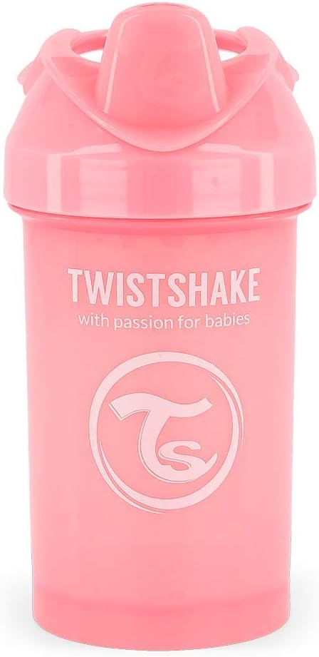 Twistshake Crawler Cup 300ml 8+m Pastel Pink
