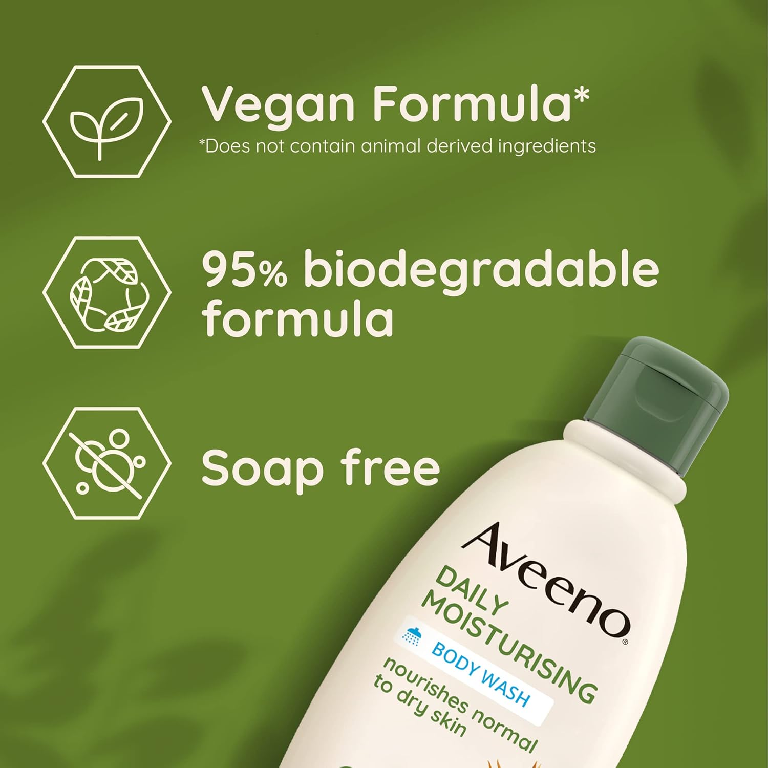 Aveeno Daily Moisturising Body Wash, With Soothing Oat, 300ml