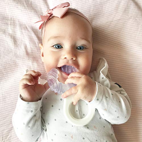 Twistshake Teether – 1+ Months – Pastel white