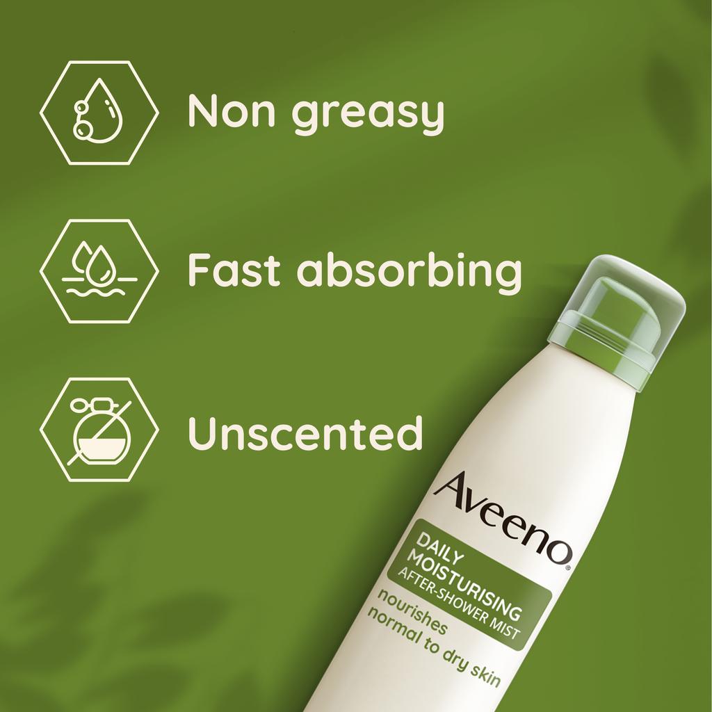 Aveeno Daily Moisturising After-Shower Mist – 200 ml