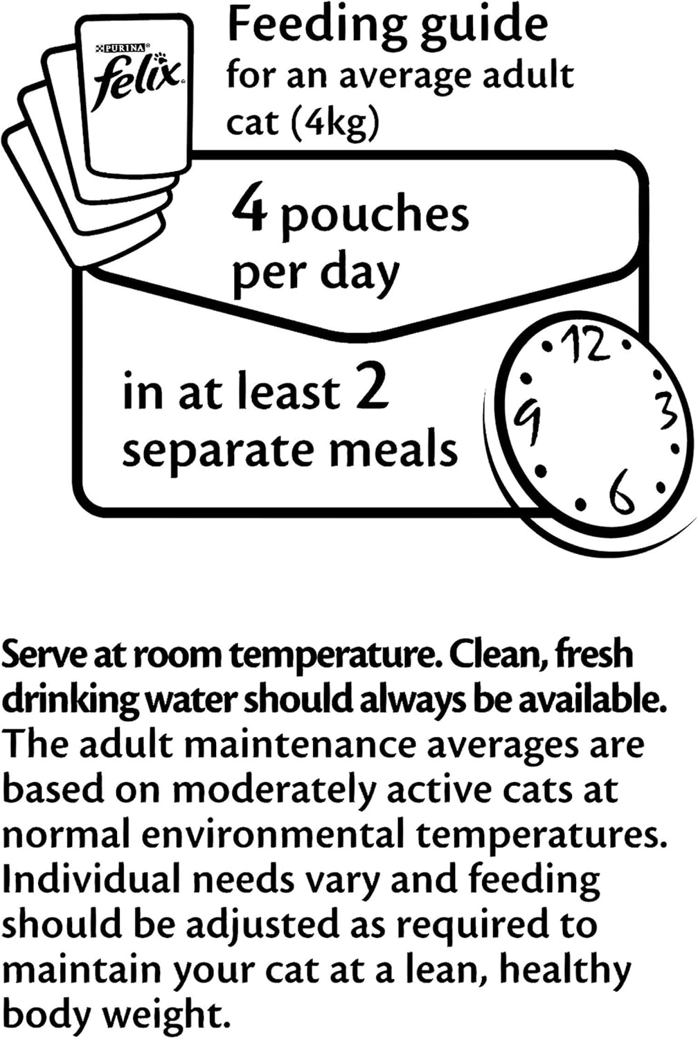 Felix Mixed Selection in Jelly Wet Cat Food Pouches, 80 x 100g – Variety Pack for Adult Cats
