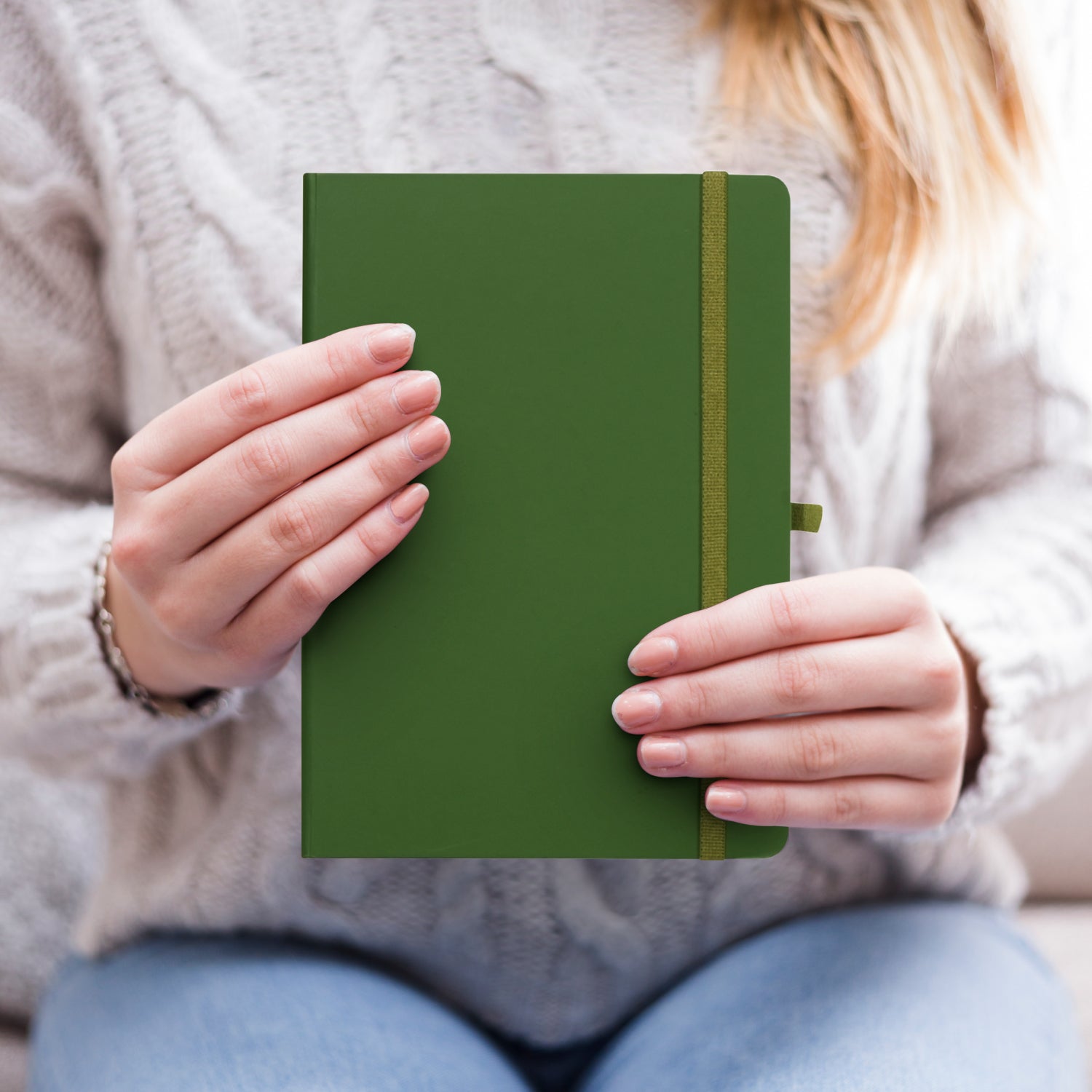 A5 Maestro Journal Notebook – Ruled Paper, 160 Pages (Green)
