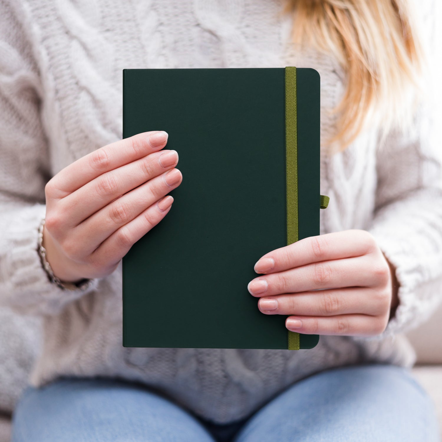 A5 Maestro Journal Notebook – Ruled Paper, 160 Pages (Dark Green)