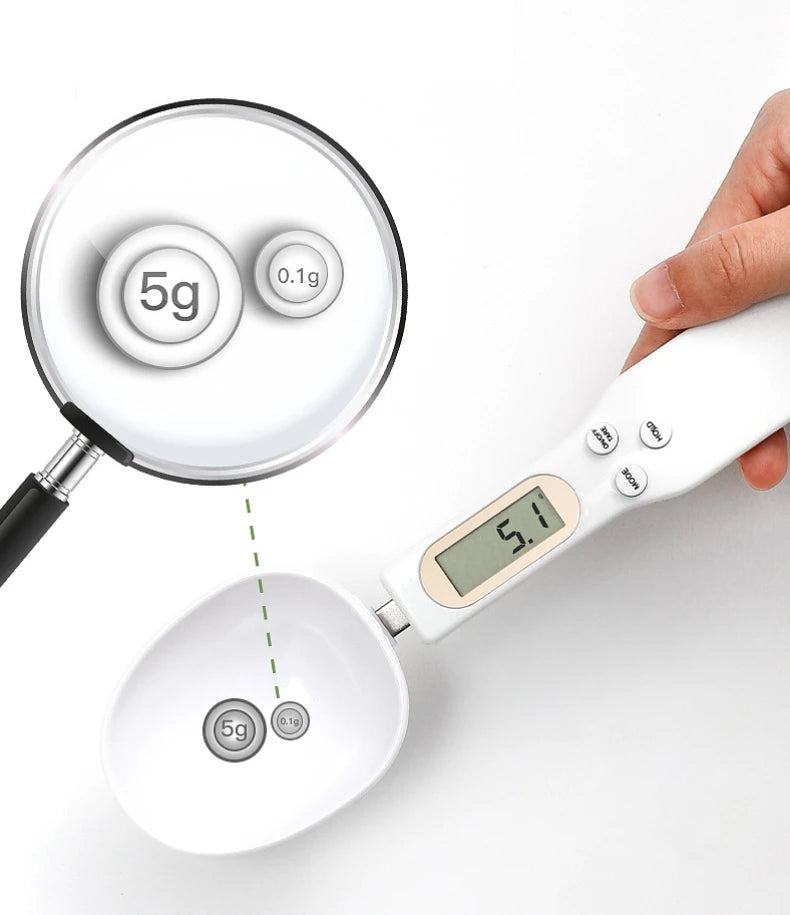 High-Precision Digital Weighing Spoon Scale with LED Display