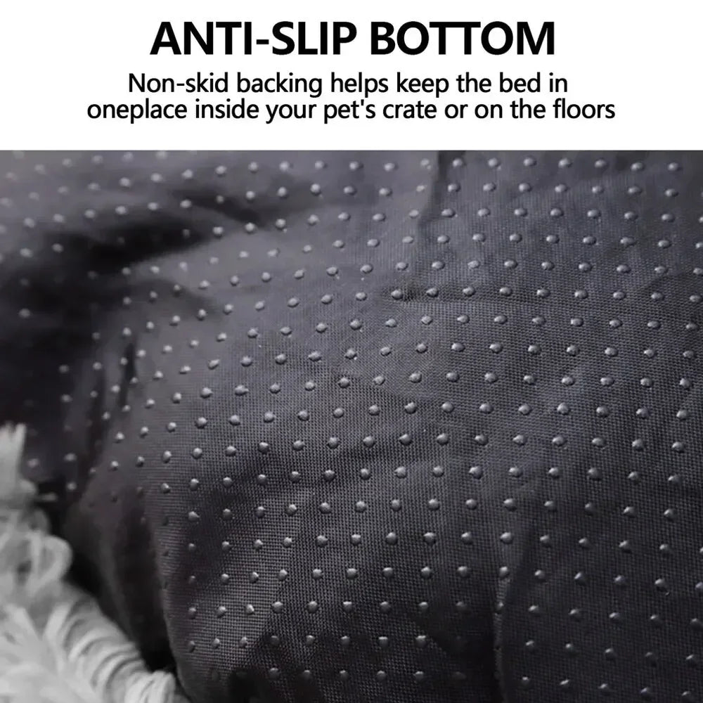Super Soft Plush Cat & Dog Bed – Warm Nest, Cushion Basket, Ideal for Pets