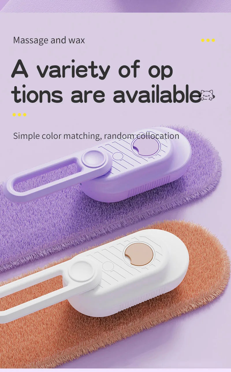 3-in-1 Electric Steamy Dog Brush – Pet Grooming, Massage & Hair Removal