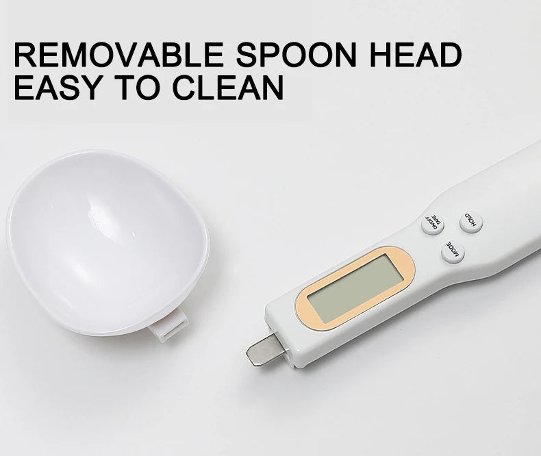 High-Precision Digital Weighing Spoon Scale with LED Display