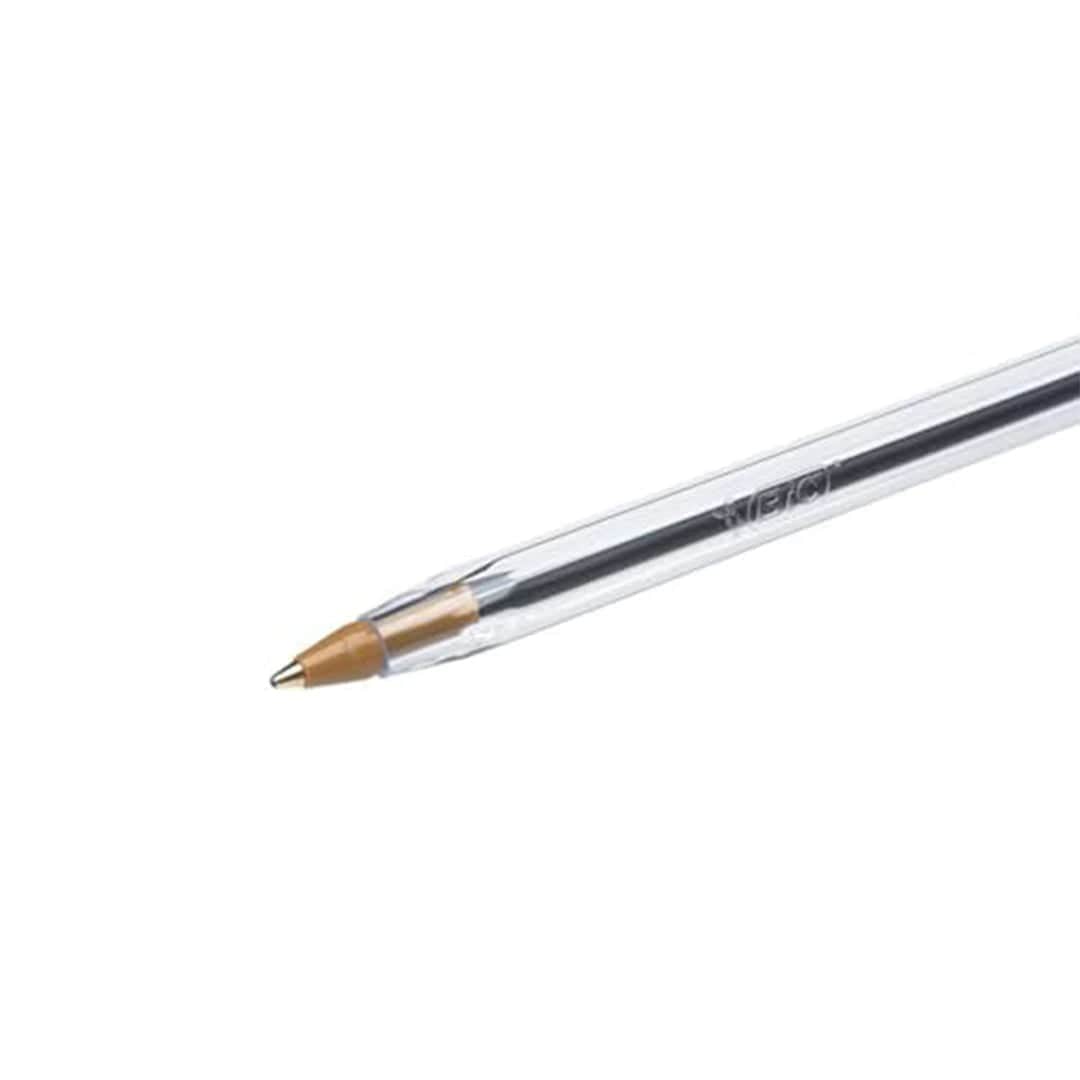 BIC Cristal Original Ballpoint Pens, Medium Point (1.0 mm), Blue, Box of 50 - Infinity Market