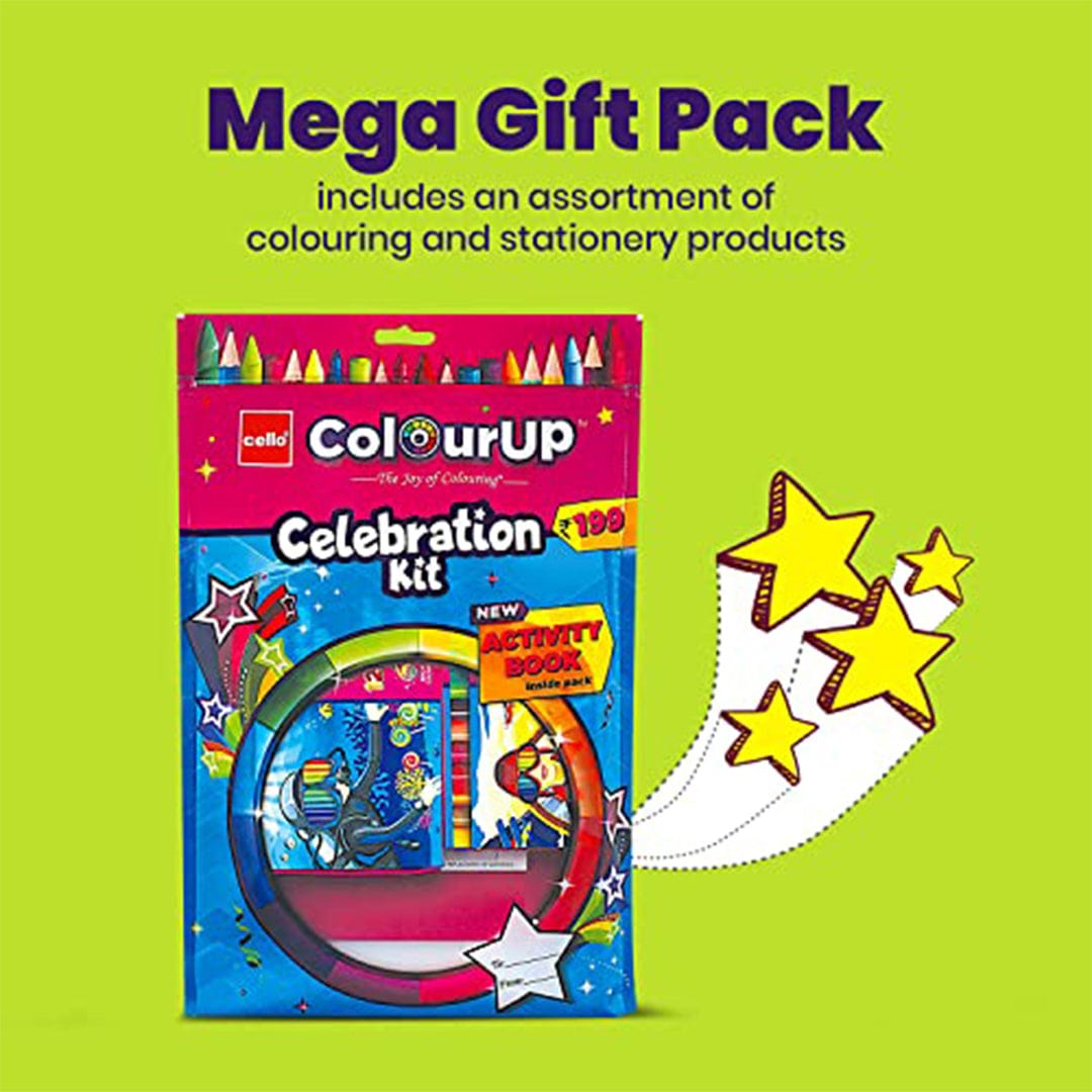 Cello Colour - UP Celebration Kit Mega Gift Pack - Infinity Market