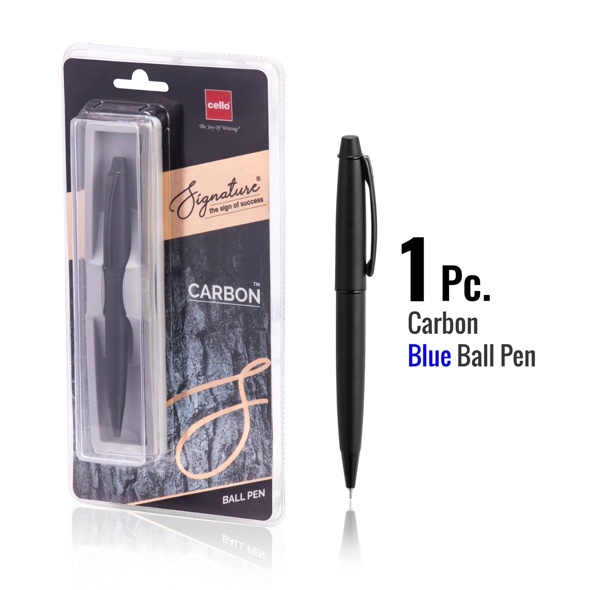 Cello Signature Carbon Ball Pen - Infinity Market