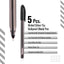 Cello Tri - Mate Ballpoint Pens, 1.0mm Pack of 5 (Black) - Infinity Market