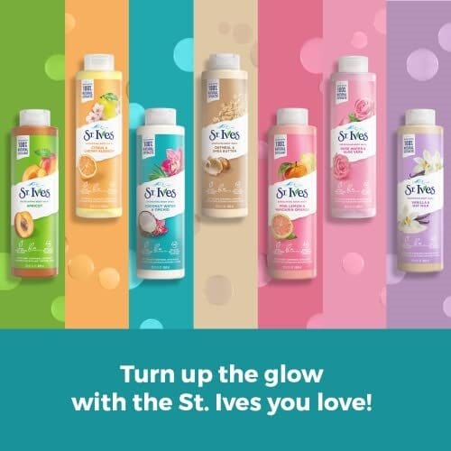 St. Ives Hydrating Body Wash, Coconut Water and Orchid (650ml) Made with Plant - Based Cleansers & 100% Natural Extracts 16 oz Shower Gel - Infinity Market