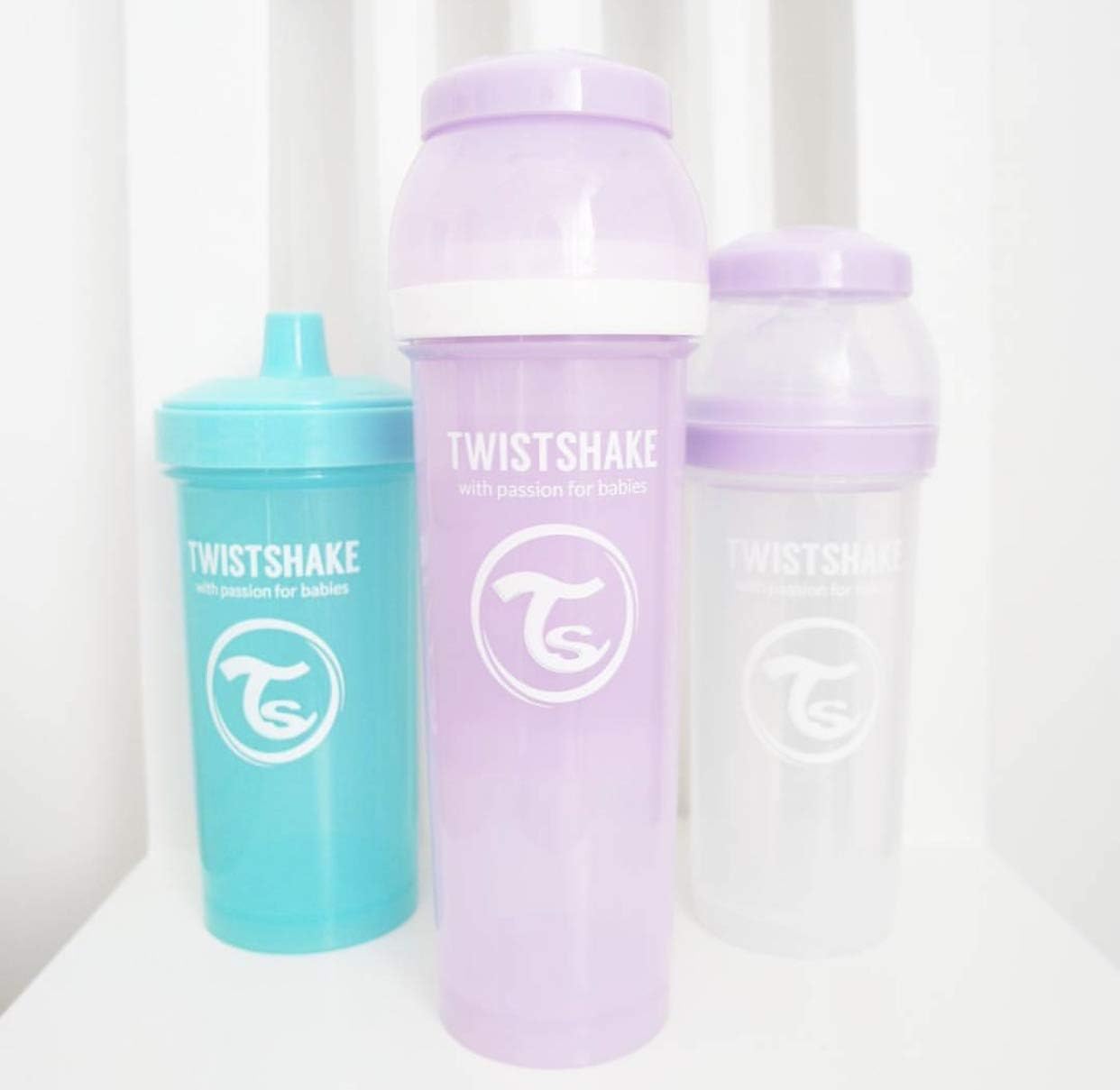 Twistshake Anti - Colic 330ml Pastel Grey - Infinity Market