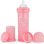 Twistshake Anti - Colic 330ml Pastel Light Pink - Infinity Market